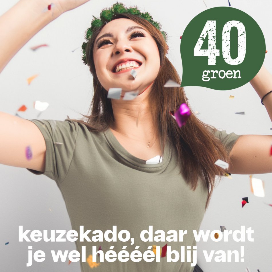 Keuzekado Groen 40